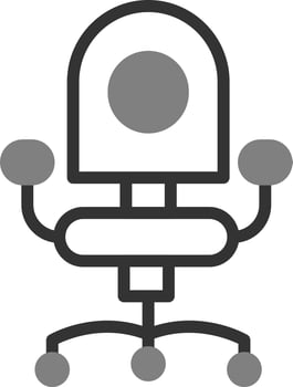 Office Chair Vector Icon