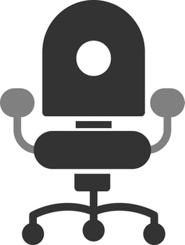 Office Chair Vector Icon