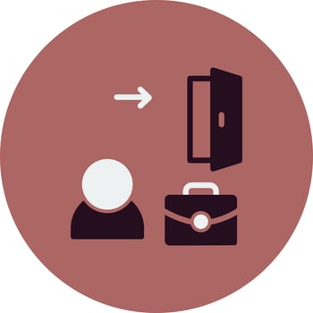 Dismissal Vector Icon