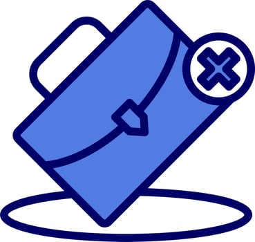 Job Loss Vector Icon