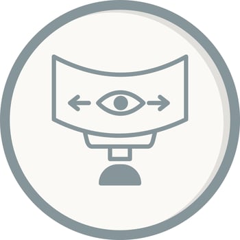 Panoramic View vector icon