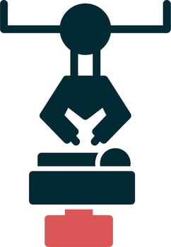 Robotic Surgery vector icon