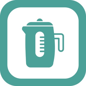Electric Kettle vector icon