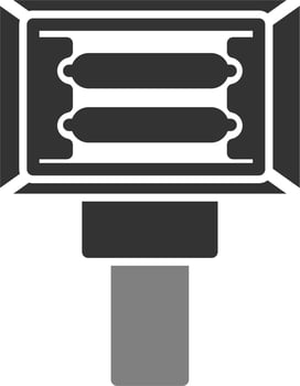Flashlight Vector Icon