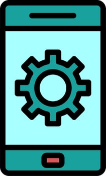 Mobile App Vector Icon