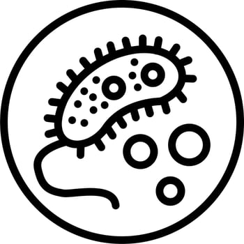 Bacteria Vector Icon