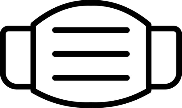 Medical Mask Vector Icon
