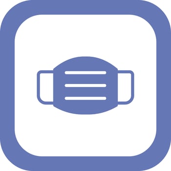 Medical Mask Vector Icon