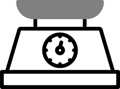 Weight Scale Vector Icon