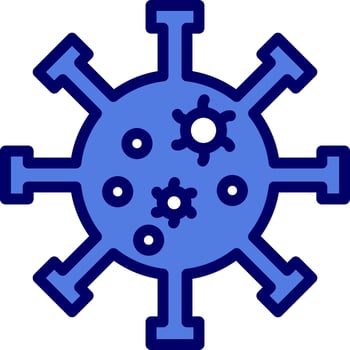 Virus Vector Icon