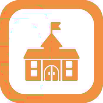 School Vector Icon