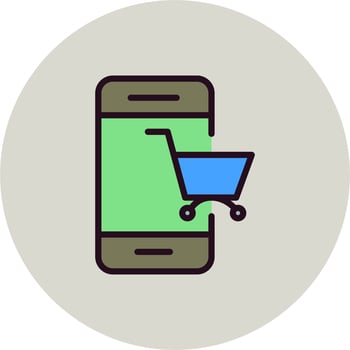 Online Shop Vector Icon