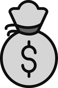 Money Bag Vector Icon