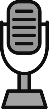 Microphone Vector Icon