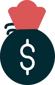 Money Bag Vector Icon