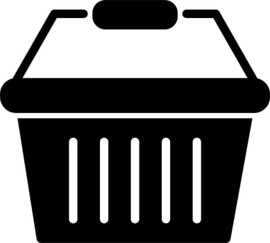 Shopping Basket Vector Icon