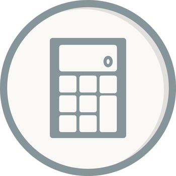 Calculator Vector Icon