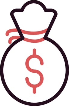 Money Bag Vector Icon