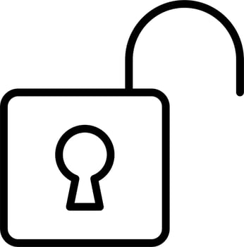 Unlock Vector Icon