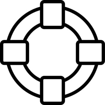 Lifebuoy Vector Icon