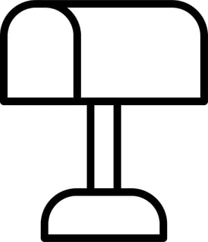Postbox Vector Icon