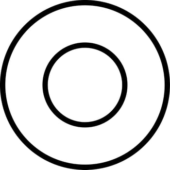 Dot Vector Icon