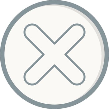 Close Vector Icon