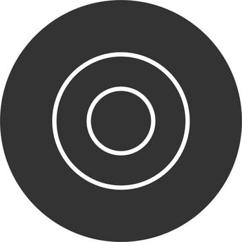 Dot Vector Icon