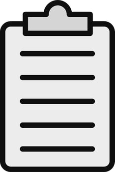 Clipboard Vector Icon