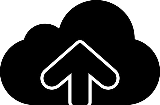 Cloud Computing Vector Icon