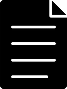 Document Vector Icon