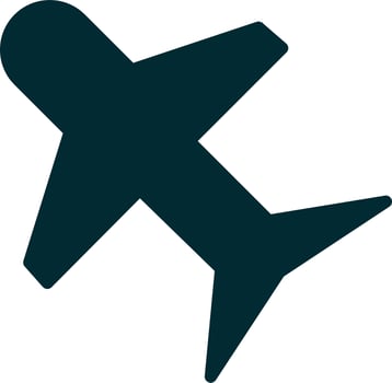 Aeroplane Vector Icon