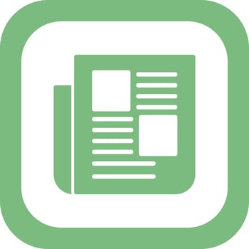 Newspaper Vector Icon