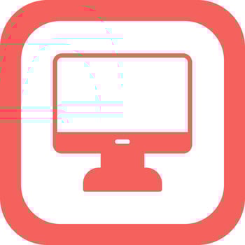 Monitor Vector Icon