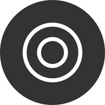 Dot Vector Icon