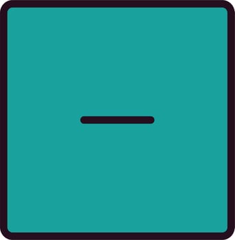 Minus Vector Icon