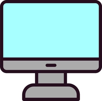 Monitor Vector Icon