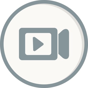 Video Player Vector Icon