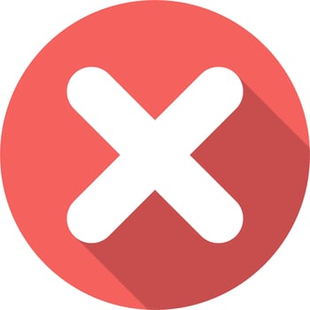 Close Vector Icon