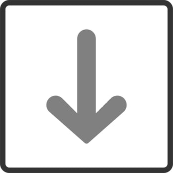 Arrow Down Vector Icon