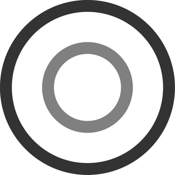 Dot Vector Icon