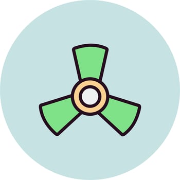Fan Vector Icon