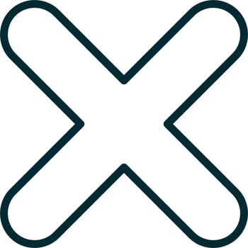 Close Vector Icon