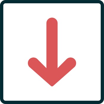 Arrow Down Vector Icon