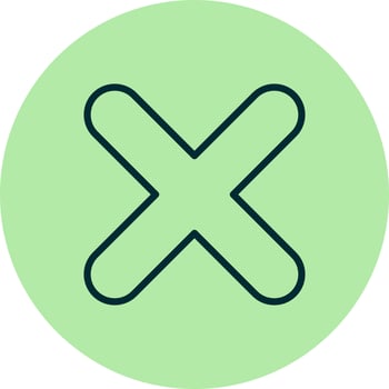 Close Vector Icon