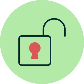 Unlock Vector Icon