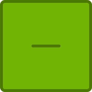 Minus Vector Icon
