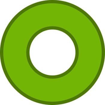 Dot Vector Icon