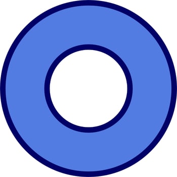 Dot Vector Icon