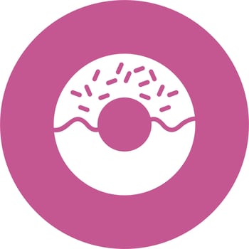 Donut Vector Icon